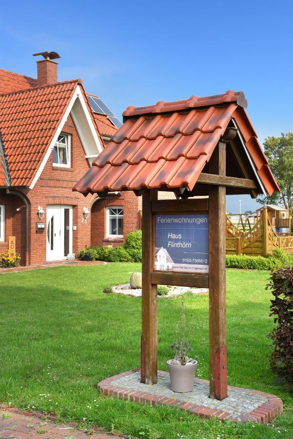 Ferienwohnungen Im Haus Flinthoern Neuharlingersiel Esterno foto